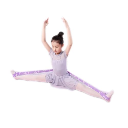 Xensamy 2-Pack Adjustable Kids Dance Stretch Bands - 8-Loop Elastic Bands for Ballet, Latin, Yoga, Gymnastics & Stretching...