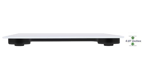 Scale for Body Weight, Digital Bathroom Scale, Weight Scales for People,Body Scale,White,Max:400LB/180KG,2 Weighing Units:...