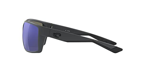 Costa Del Mar Mens Reefton Rectangular Sunglasses