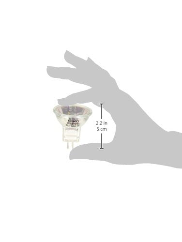 Plusrite Eiko Ftb-Fg Halogen Bulb, 10° Spot, Mr11 Gu4, 12V/20W, Tungsten