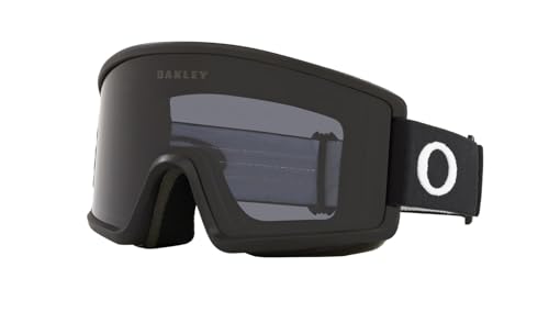 Oakley Target Line M Snow Goggles Matte Black with Grey Lens