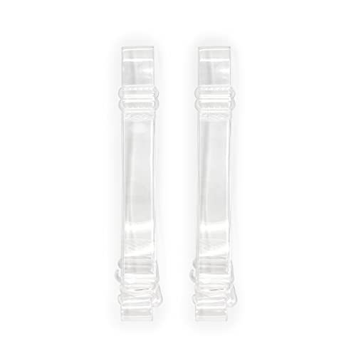 Dritz Detachable and Adjustable Fashion Straps, 1 Pair, Clear