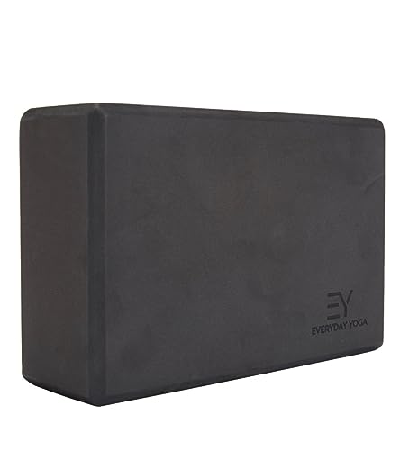 Everyday Yoga Premium Foam Block - Non-Slip High-Density Yoga Block for Balance, Stability & Stretching, EVA Foam Support,...