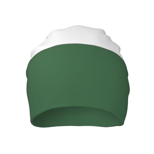 sackhg Flag of Hungary Print Winter Beanie Hat Men Women Soft Lightweight Thermal Cap for Outdoor Skiing Wear Black