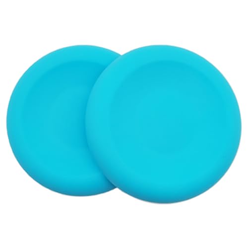 Silicone disc yoga anti-slip mat, fitness sports knee and elbow pads disc mat(Light Blue)