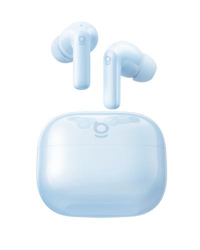 Baseus Bass BP1 NC Hybrid Active Noise Cancelling Wireless Earbuds, 12mm Super-Bass Driver, 41H Playtime, Bluetooth 6.0, I...