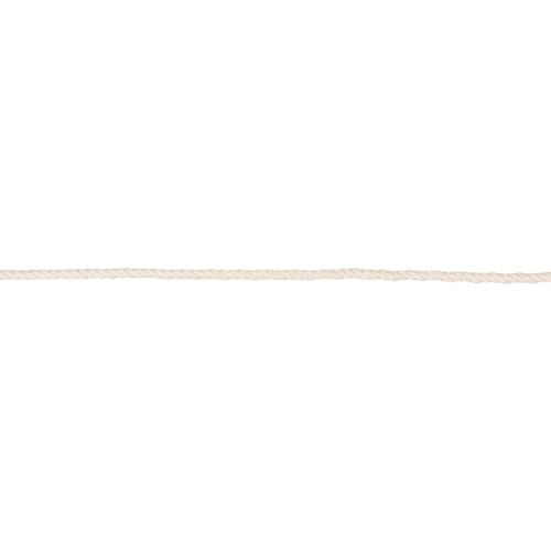 Rope and Cord White Twisted 100% Natural Cotton Rope – Lengths from 10’-600’ – 1/4"