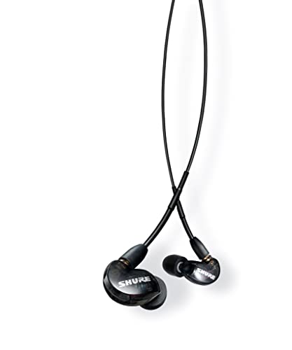 Shure SE215 PRO Wired Earbuds, Professional Sound Isolating Earphones with Clear Sound, Deep Bass, Secure in-Ear Fit, Carr...