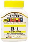 Vitamin B-1 100 Mg (3 Pack) (110 Tabs Per Pack)