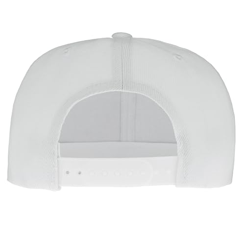 Gelante Snapback Hats for Men - Flat Bill Brim Baseball Cap Hat - Plain Blank Adjustable