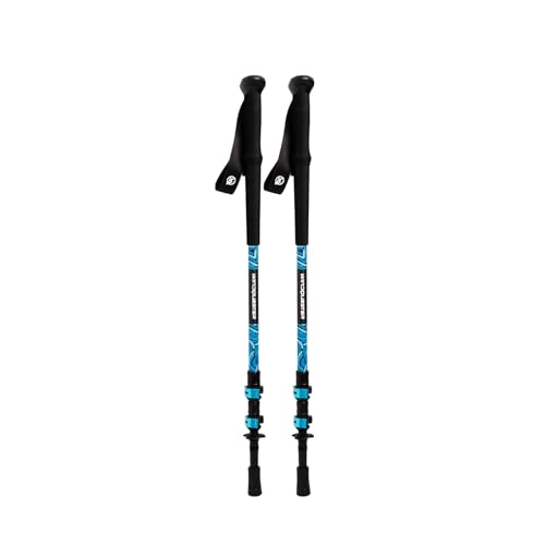 WindQuester Strider X Carbon Fiber Trekking Poles – Adjustable Lightweight Hiking Poles with Quick Lock, Compact for Backp...