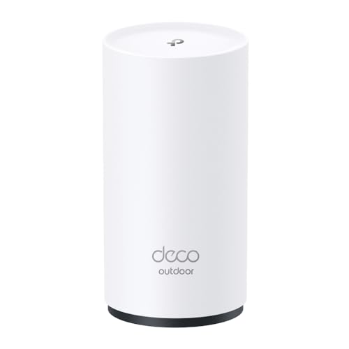 TP-Link Deco X20-OUTDOOR AX1800 Dual-Band Wi-Fi 6 Outdoor Mesh WiFi Extender Unit | Up to 2,200 sq.ft| 2 Gigabit PoE+ Port...