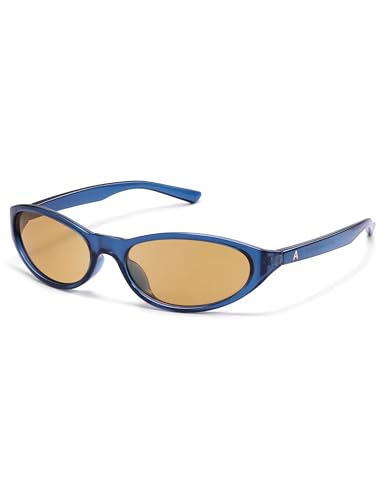 Appassal Retro Y2K Wrap Around UV400 Oval Sunglasses for Women Men Sporty Shades Rave 2026 Sunglasses AP3741