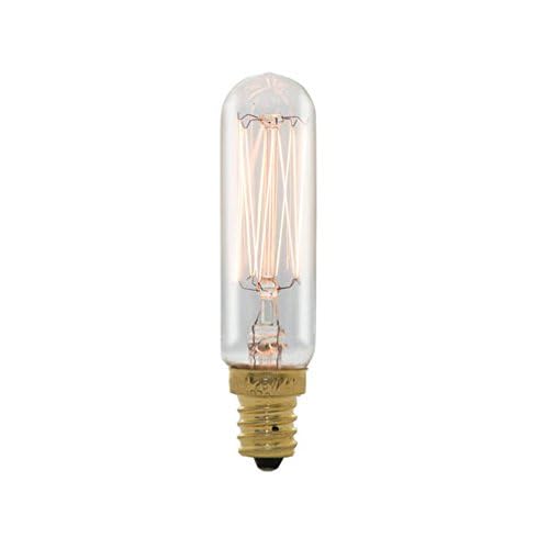 (Pack Of 25) Bulbrite 132507  25W  T6  Clear  Thread  E12  120V Light Bulb