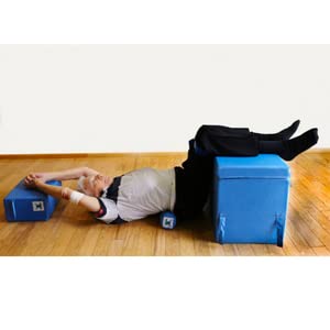 Pain Free At Sea-Posture Therapy Strap/Yoga Belt (BLUE)-Intended for Egoscue Execises, Yoga, Pilates-BEST NON SLIP BUCKLE