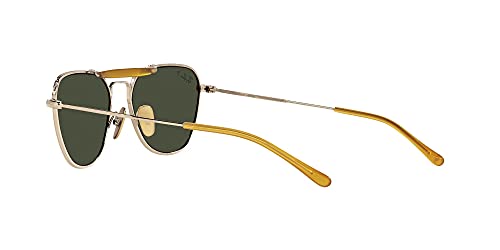 Ray-Ban Unisex Rb8064 Titanium Aviator Sunglasses