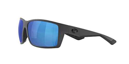 Costa Del Mar Mens Reefton Rectangular Sunglasses