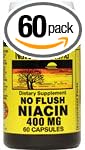 Nature's Blend Niacin No Flush 400 mg 60 Capsules