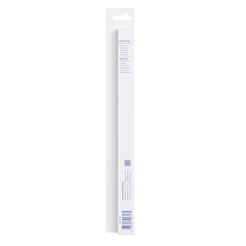 STAEDTLER 12in Engineer Scale Ruler - Triangular Engineering Ruler with 6 Scales(10-60 Parts/Inch), Color-Coded Grooves, P...