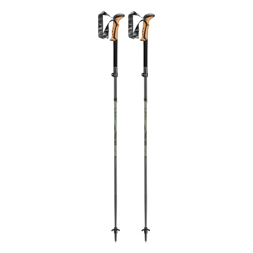 LEKI Khumbu FX TA Aluminum Collapsible Adjustable Lightweight Walking Poles for Trekking & Hiking