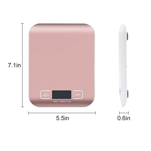 Selegere Digital Shipping Scale,Stainless Steel Panel, Accurate Portable Postal Scale for Packages, Small Business,Kitche...