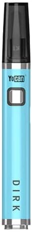 LIGHTERUSA Yocan Dirk Heating Multi-Tool Ceramic Electric Knife with Variable Voltage and Type-C Charging (Torquoise)