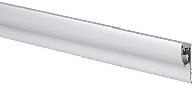STAS Paper Rail 78.7'' - Wall-Mounted Display for Posters, Photos, Memos, and Drawings - Silver