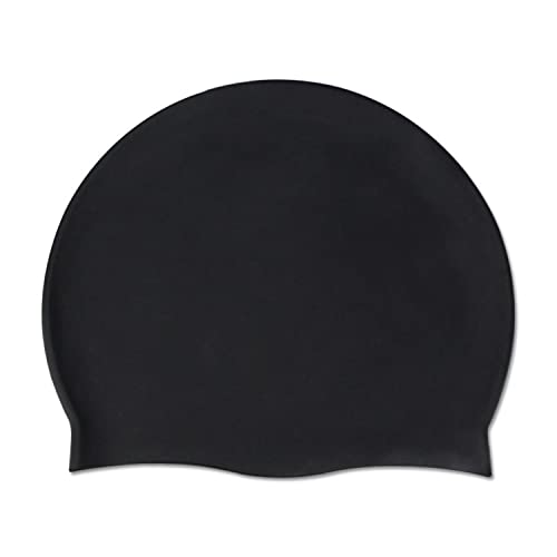 Uttpll Waterproof Silicone Swim Cap, Comfortable Bathing Cap, Swimming Cap for Women and Men, Waterproof Bathing Cap