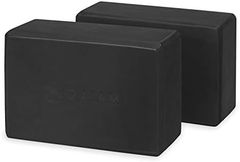 GaiamYoga Block - Supportive Latex-Free Eva Foam - Soft Non-Slip Surface with Beveled Edges forYoga, Pilates, Meditation -...