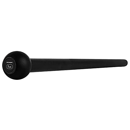 Retrospec Revolve Steel Macebell for Strength Training, Rehabilitation, Stretching, Conditioning and Rotational Training -...