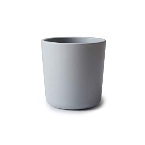 mushie Dinnerware Cups For Kids | Made in Denmark, Set of 2 (Cloud)