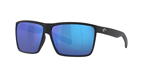 Costa Del Mar Men's Rincon Fishing and Watersports Rectangular Sunglasses