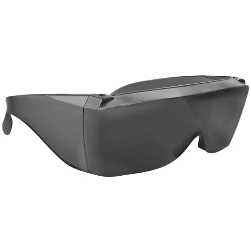 Wise Eyewear Cover-Ups Black Fit Over Sunglasses - Wrap Around Sunglasses - People Who Wear Prescription Glasses in the Sun