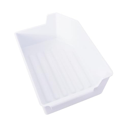 Kitchen Basics 101 240385201 Ice Cube Bucket Container Tray Storage Bin Compatible with Frigidaire Kenmore Electrolux 7240...