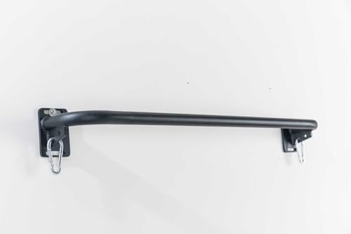 Pull Up Bar for Doorway 39.9 Inch, Heavy Duty Carbon Steel Chin Up Bar with 1.26 Inch Grip, Thick Steel Plate Support, Por...