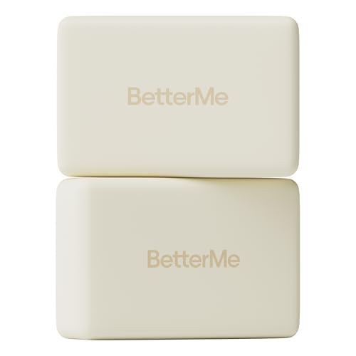 BetterMe Yoga Blocks Set of 2 – High Density Foam Yoga Blocks for Stretching, Pilates & Workouts – Lightweight Non-Slip Ex...