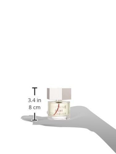 Yves Saint Laurent L'homme Sport Eau de Toilette Spray for Men, 2.0 Ounce