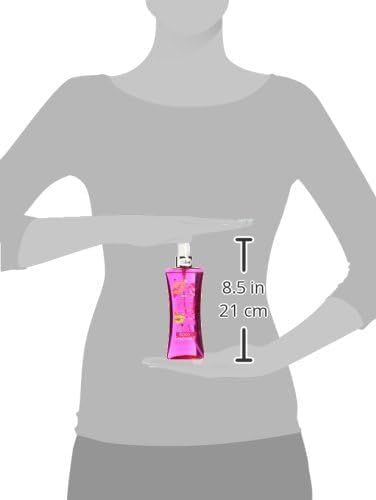 BODY FANTASIES SIGNATURE Fragrance Body Spray, Pink Vanilla Kiss Fantasy, 8 Fluid Ounce (BF44) (Pack of 2)