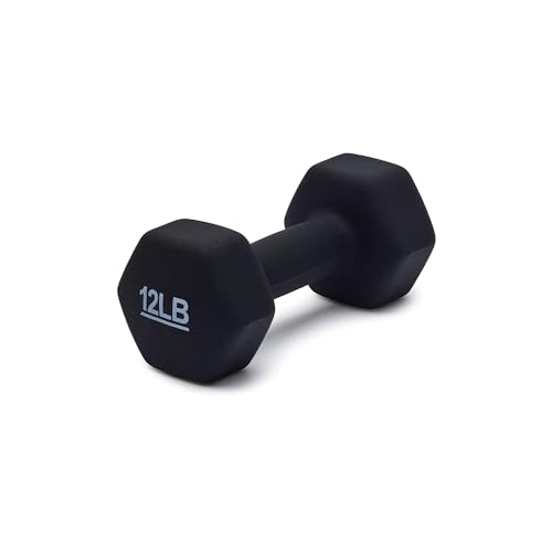Amazon Basics Neoprene Dumbbell Hand Weights for Exercise and Muscle Toning