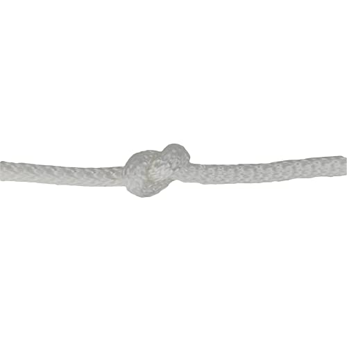 3/16 inch Dacron Polyester Rope - 1000 Foot Spool | Solid Braid - Industrial Grade - High UV and Abrasion Resistance - Low...