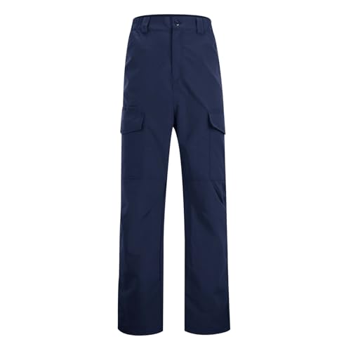 Baggy Cargo Pants for Men Water Resistant Relaxed Fit Hiking Work Pants Casual Lightweight Ripstop Sports Tactical Trousers