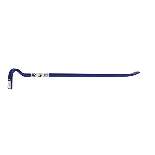 IRWIN Pry Bar, 42 inch, Heavy Duty Steel Bar, 90 Degree Rounded End, Easily Bend and Pull Heavy Materials (IRHT55010)
