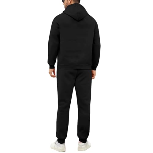 lopmou Track Suits Mens Sweatsuits 2 Piece Set Hoodie and Sweatpants Jogging Suits for Men Casual Running Sweat Suit Sets