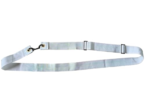 Professional Tennis Net Center Strap with Adjustable Buckle & Rust-Proof Hook Heavy-Duty Center Strap for Secure Net Tensi...