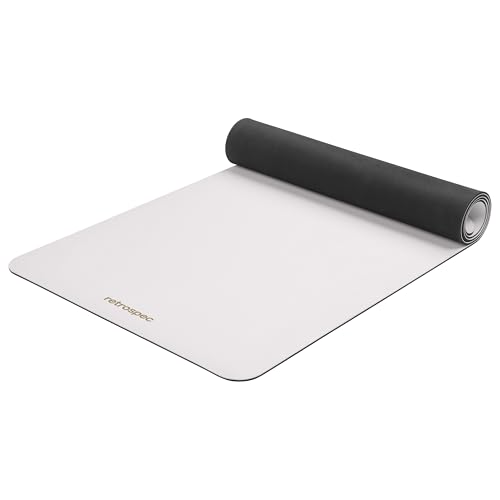 Retrospec Laguna 5mm Yoga Mat - Fitness Mat for Women, Men & Children, Slip-Resistant and Moisture Absorbing Exercise Mat ...