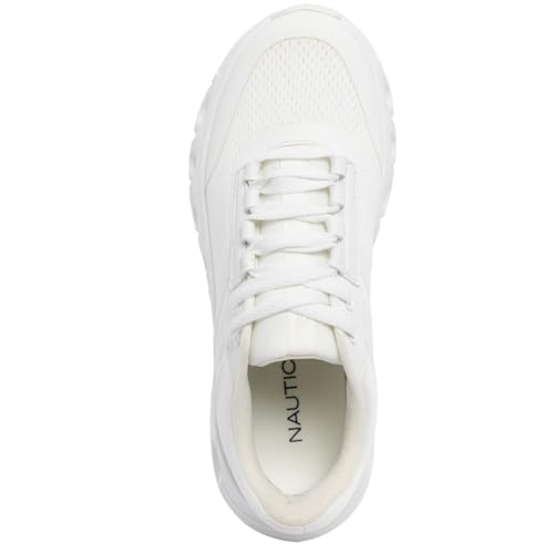 Nautica Women’s Running Shoes Lightweight Athletic Sneakers, Breathable Cushioned Lace-Up Gym Walking & Training Trainers