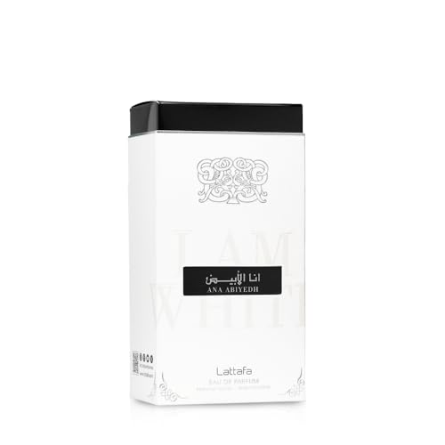Lattafa Perfumes Ana Abiyedh for Unisex Eau de Parfum Spray, 2.0 Ounce