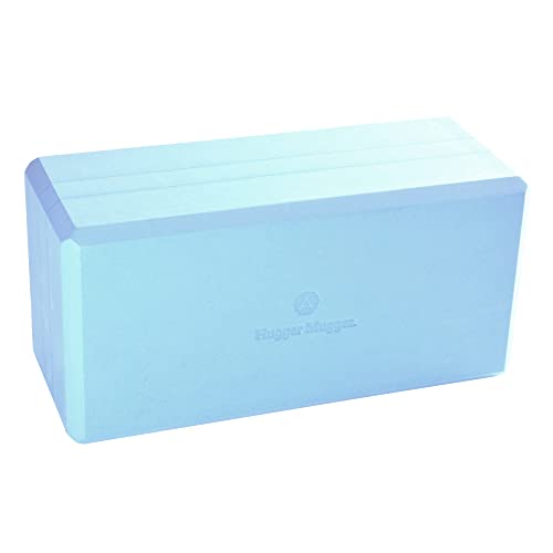 Hugger Mugger 5 in. Big Foam Yoga Block - Extra Large Size, Dense Foam, Reliable Support, Beveled Edges for Comfort, Great...