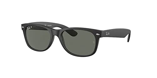 Ray-Ban RB2132 POLARIZED NEW WAYFARER Square Sunglasses For Men For Women +BUNDLE with ACCESSORY EYEWEAR KIT