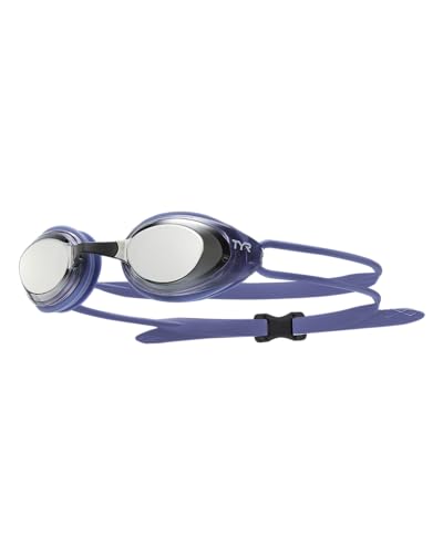 TYR Blackhawk Mirrored Women's Fit Swim Goggles.